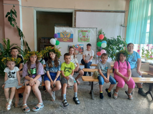 День косоворотки в библиотеке с. Вознесеновского